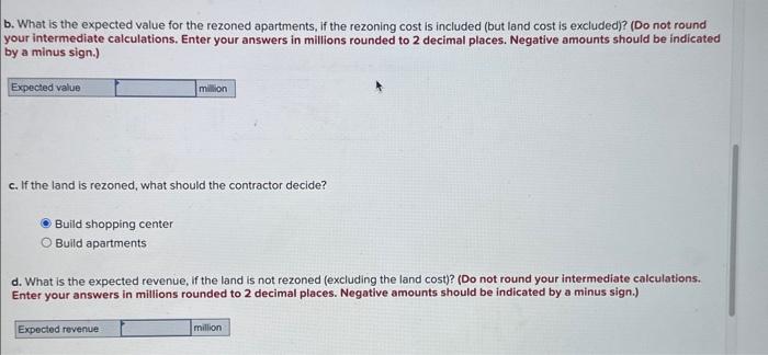 property that she would like to buy and eventually build on. The