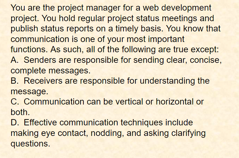 original time estimates provided by the functional manager. What is the FIRST