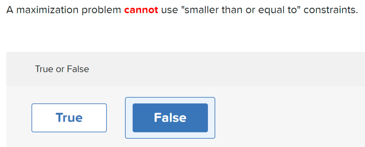 7. would this be true or false? subject is operatons management. A