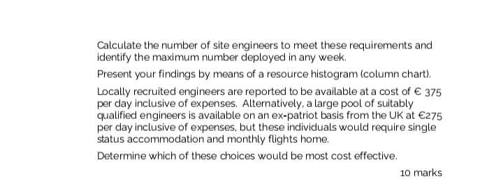 therefore, on a contingency basis, have sought fee proposals from an external