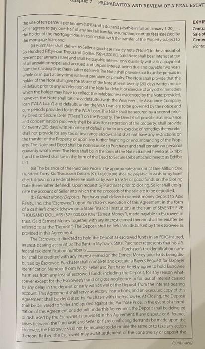 1 (g), asks where the closing is to take place. Please use