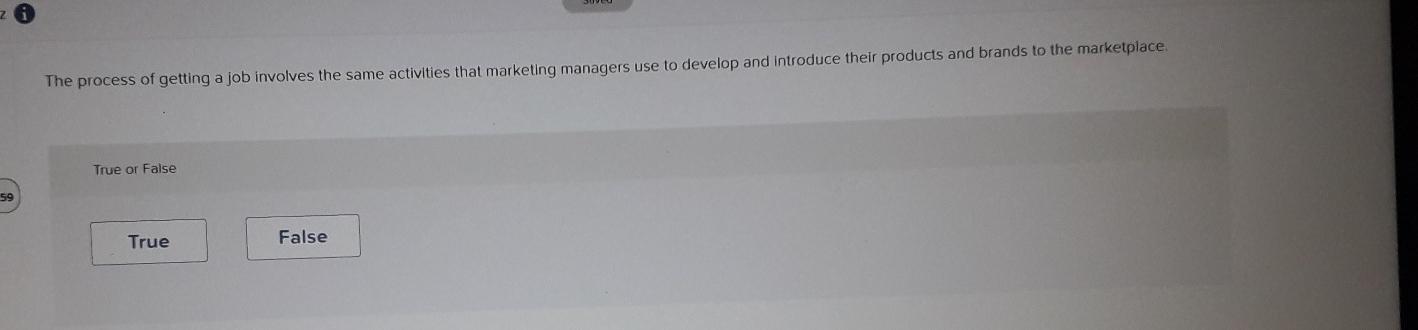  The process of getting a job involves the same activities that