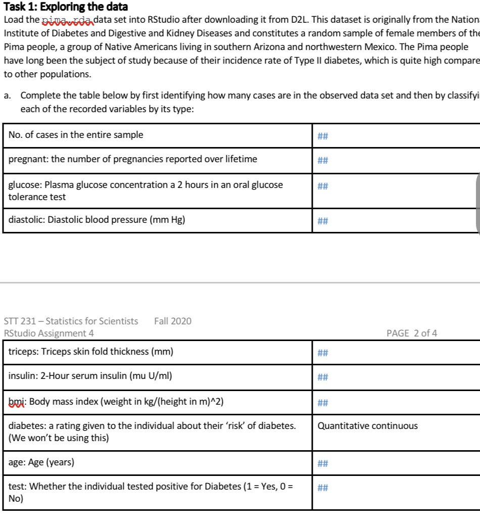  Task 1: EIDIOI'IMU'IG data Load the Metata set into RStudio after