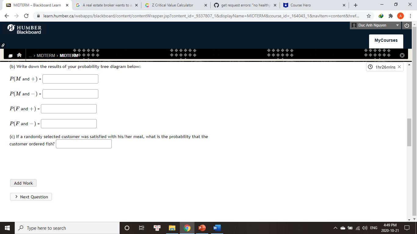 get request errors: "no healthy x Course Hero X + X (