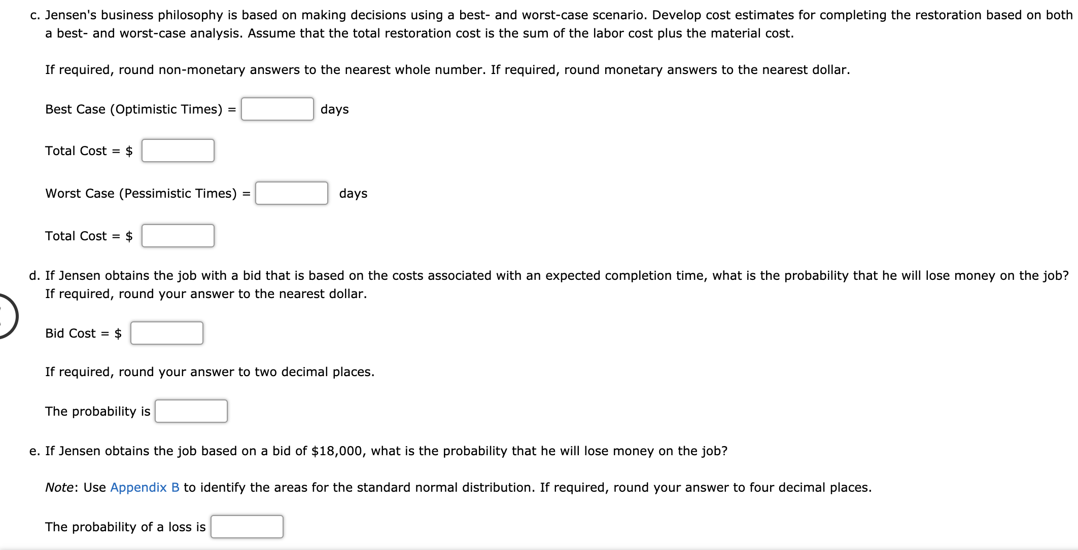 restoration of vintage Porsche automobiles. One of Jensen's regular customers asked him