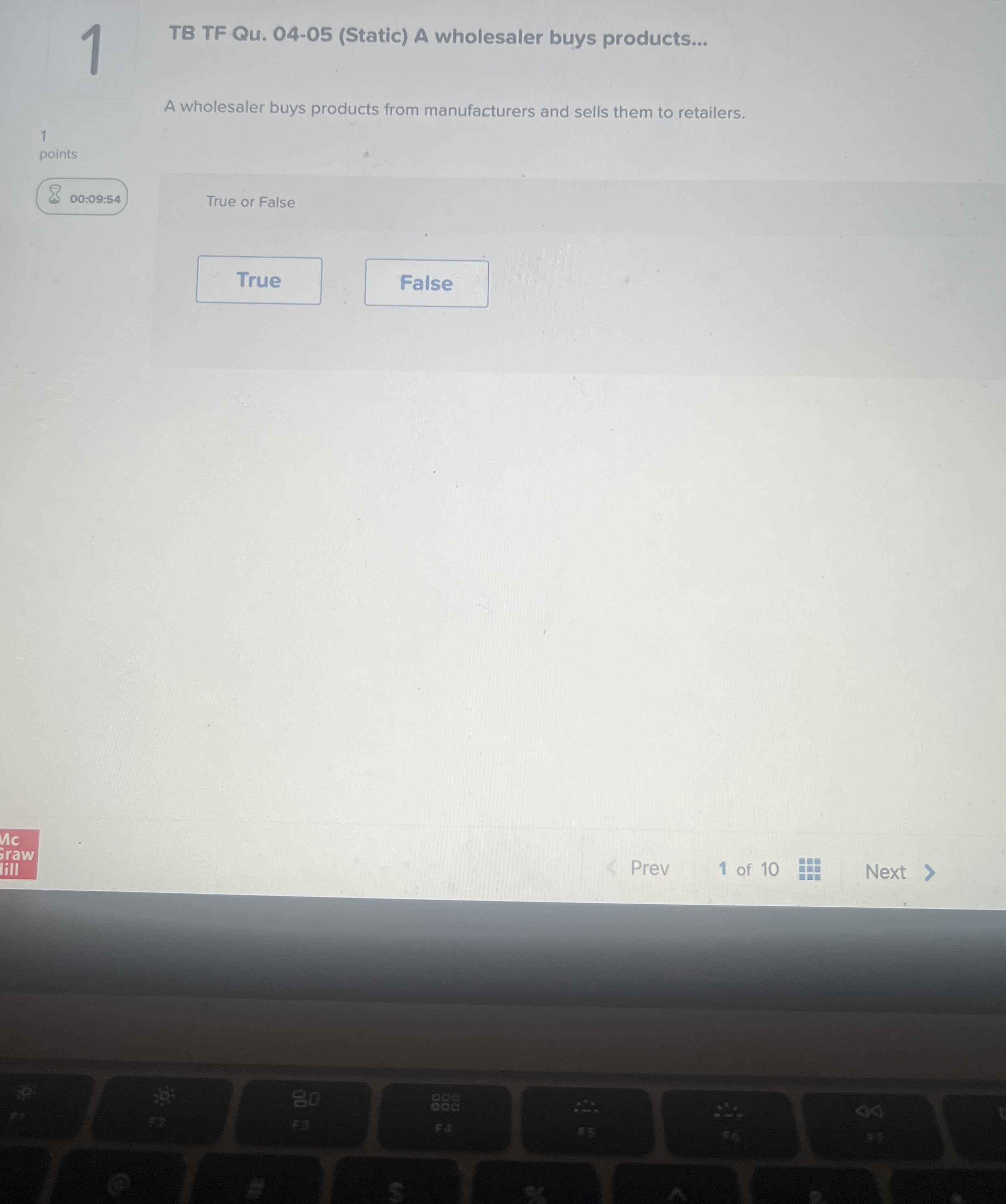  TB TF Qu.04-05(Static) A wholesaler buys products... A wholesaler buys products