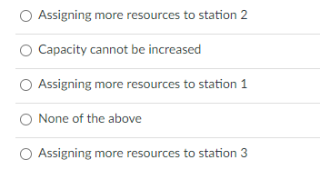 to increase the capacity of this three station work cell. How can
