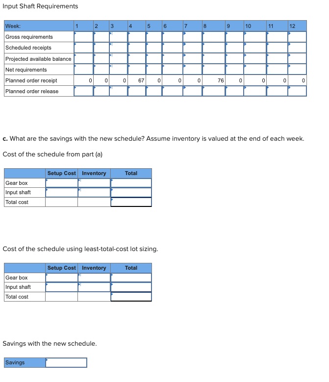 and decided to prepare an example to illustrate the use of time-phased