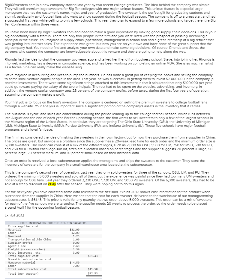 I cant figure this out at all. Please ANSWER THE BOTTOM CHART