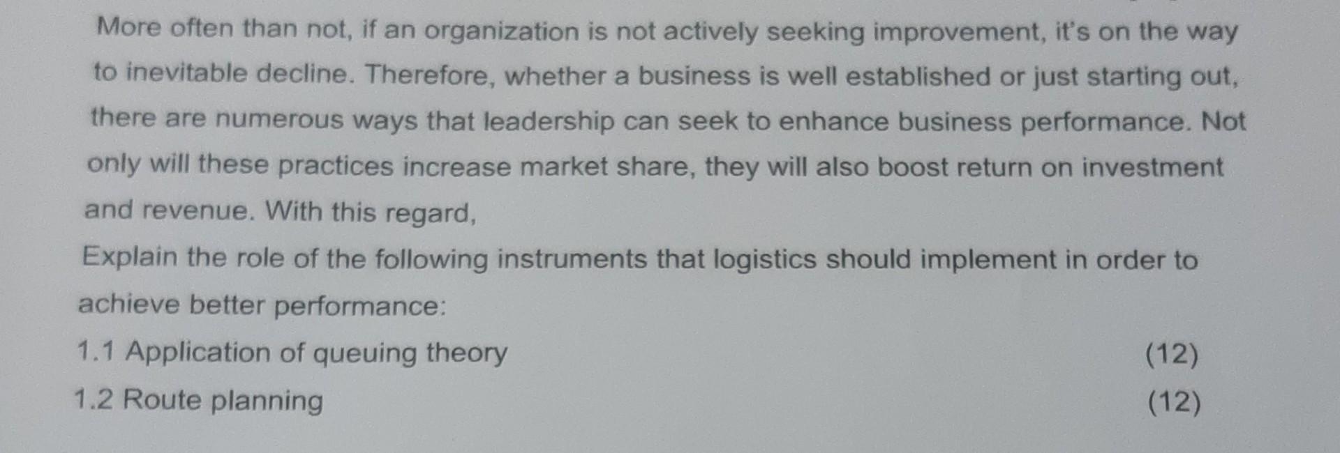 More often than not, if an organization is not actively seeking