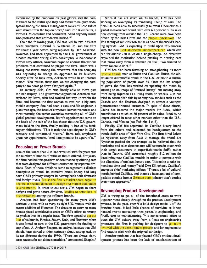 so that they work in coherence with the organization. C122 CASE 18