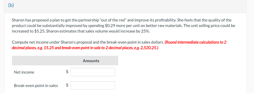 and Brian partnership for 2025 is as follows. A cost behavior analysis