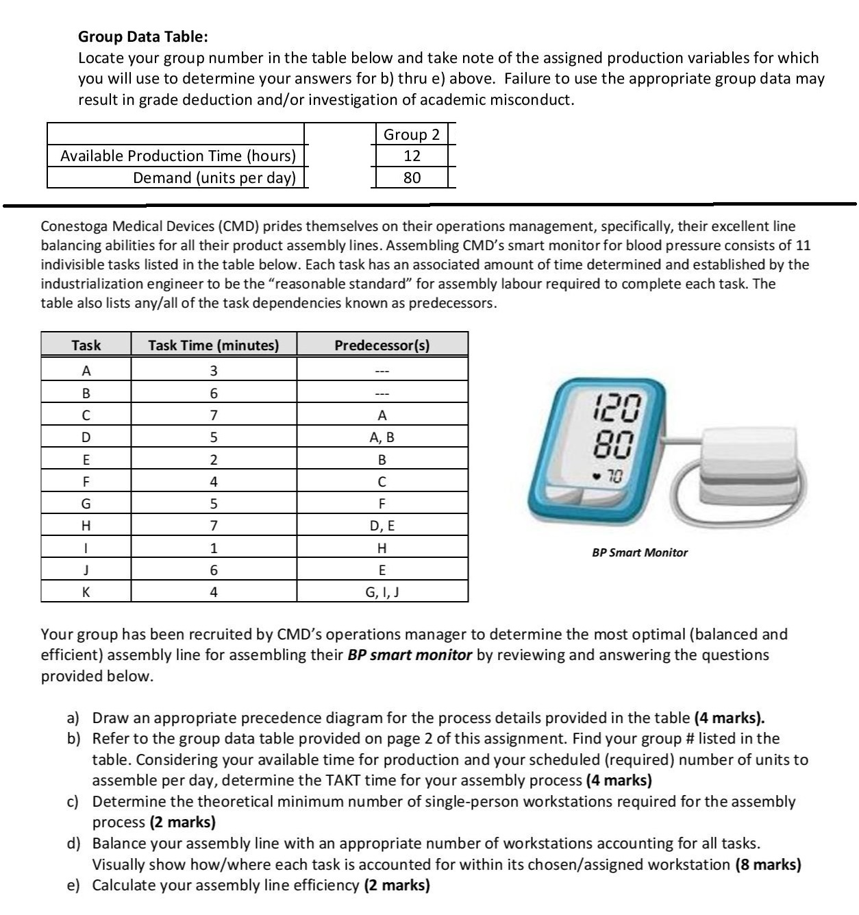  Group Data Table: Locate your group number in the table below