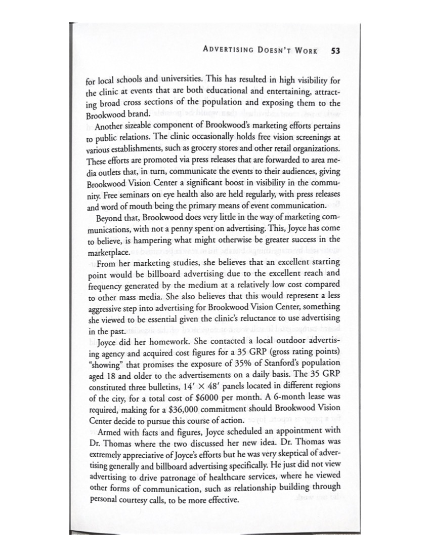 she believes that she has found an avenue to increase patient volume