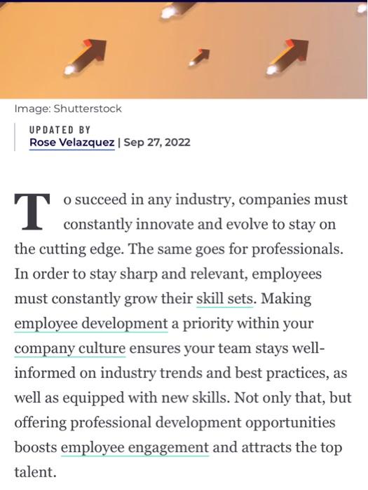  Please include the following information: Summarize the content of the article?