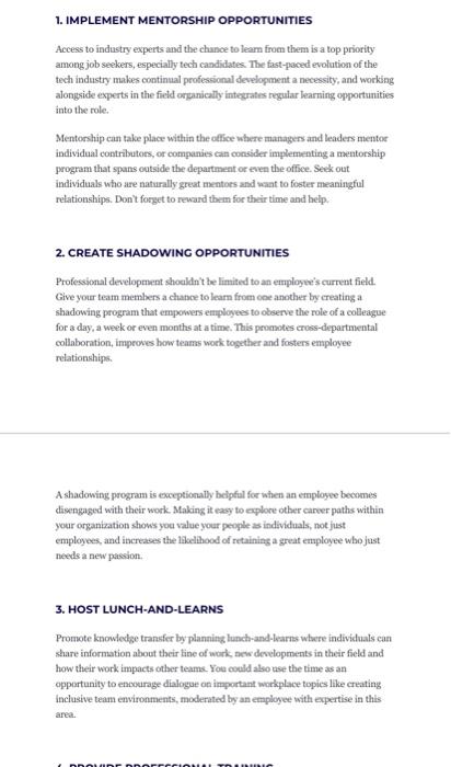 practices, as well as equipped with new skills. Not only that, but