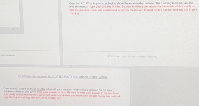  032 rights reserved. Question # 2: What is your conclusion about