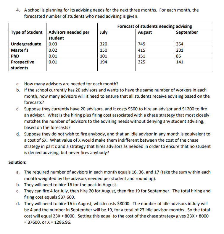 These answers are CORRECT. Please explain each part and show calculations