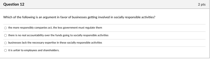 to employees and shareholders The social contract. Raj is the CEO of