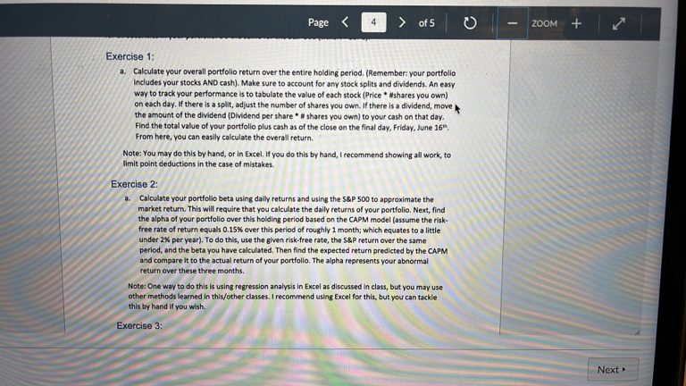 to account for any stock splits and dividends. An easy way to