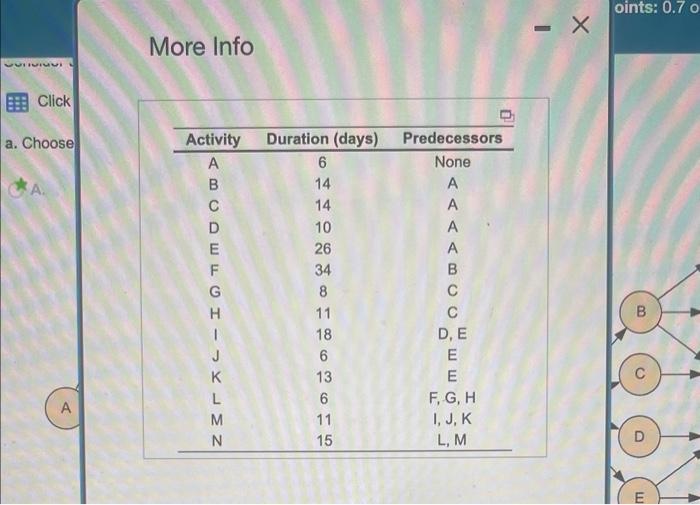  just letter E! (the answer is not 26a, that is not