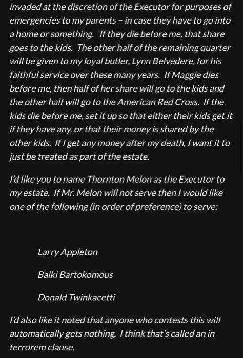 are an associate in the law firm of LeBon, Rhodes \& Taylor.