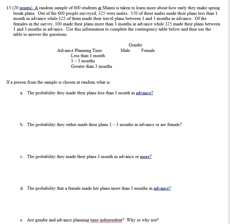 If events A and B are mutually exclusive then they are independent.