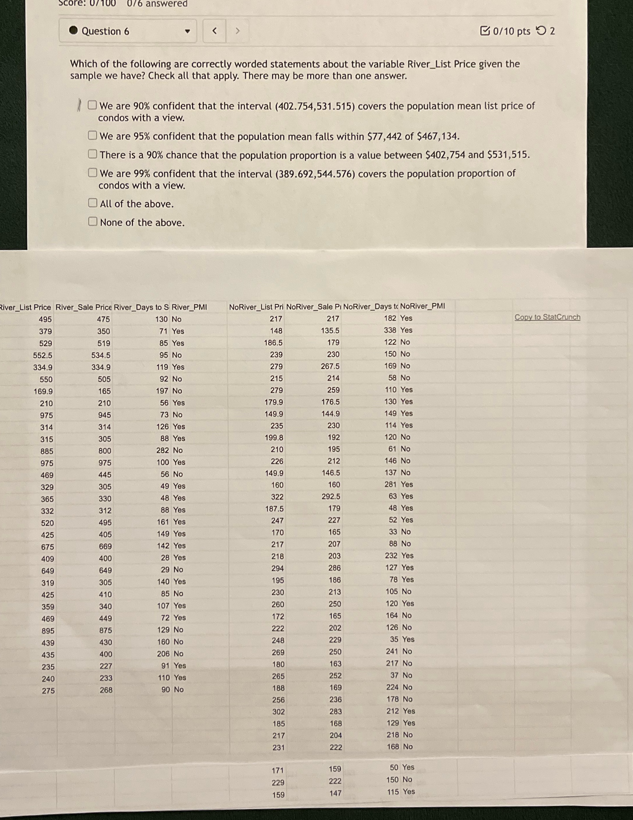 I got two options correct, but I'm missing one more please help