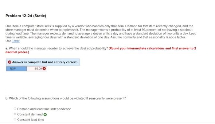 Help with this Question! 55 units is not the answer and i