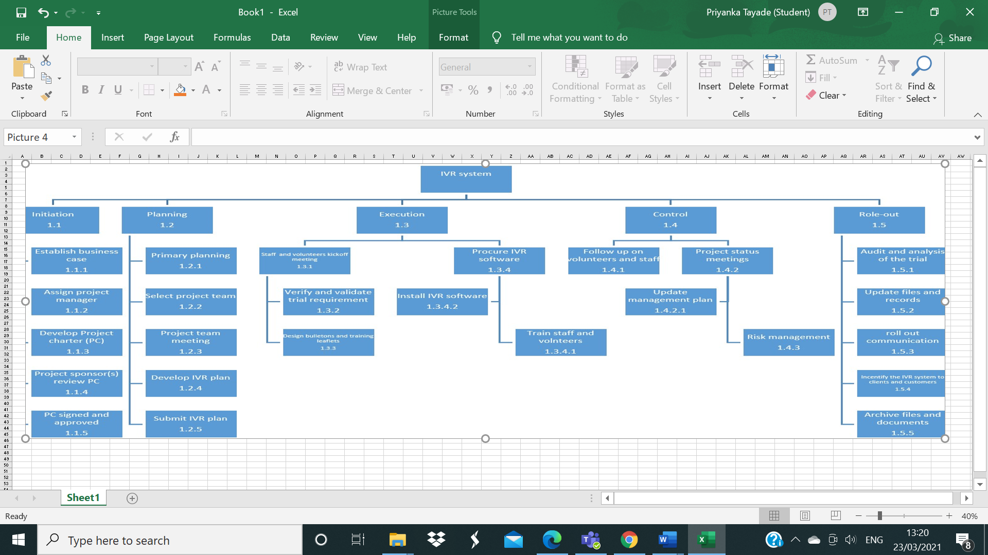 Help Format Tell me what you want to do Share AutoSum A