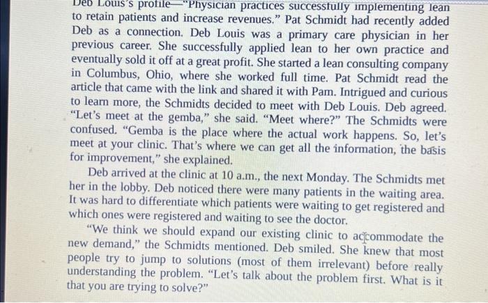 to provide primary care services to the community. There was not much