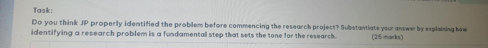  fieldwork in a timely manner. He began some further reading about