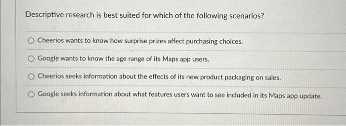Please help me !!! These are marketing questions please answer all 5