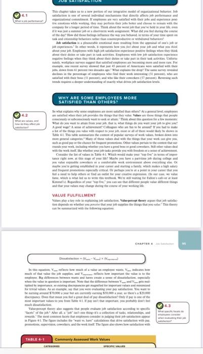  (Organization behavior) Discussion questions: - Please read Chapter 4 & 5