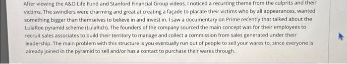 How would i reply to these people?? After watching the videos and