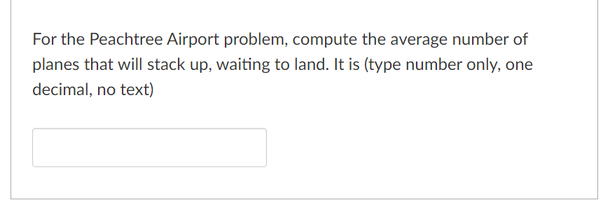 Atlanta serves light aircraft. It has a single runway and one air