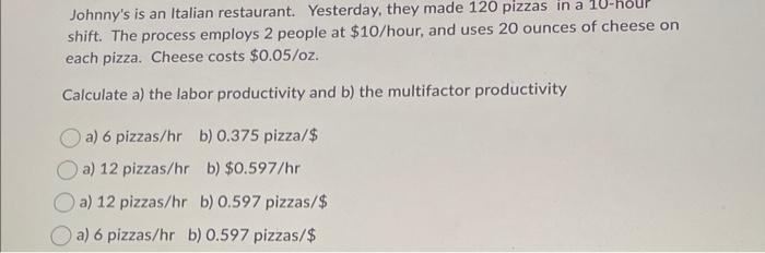 costly part of the enterprise All of the above The best method