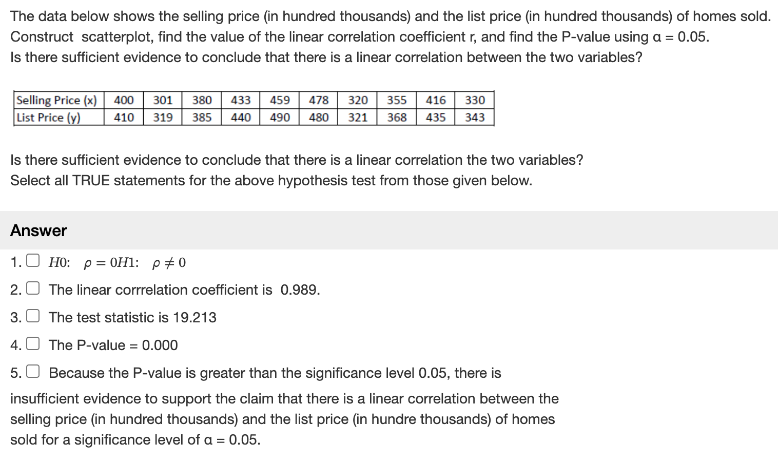 of egg laying (month) A plausible value for the correlation between the