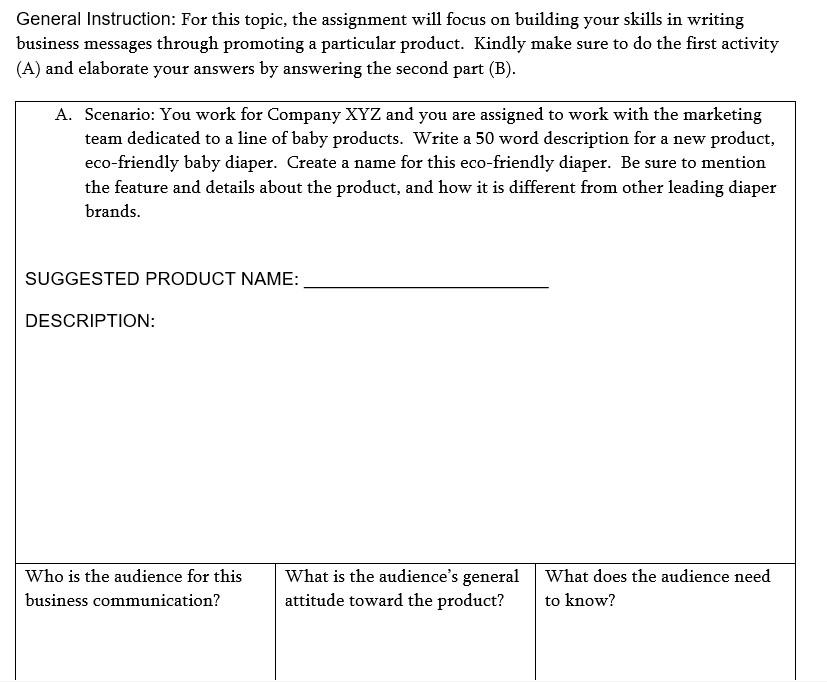  General Instruction: For this topic, the assignment will focus on building