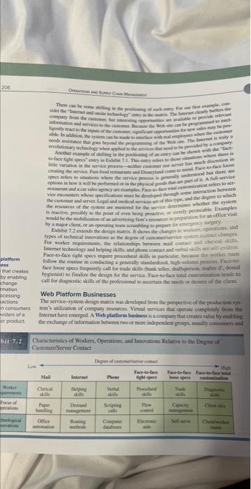 restaurant? Does it make the service experiance any better of worie for