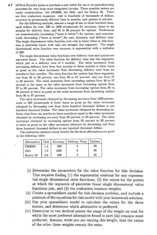  4.7 MiToch Foundry plans to purchnse a new tester for use