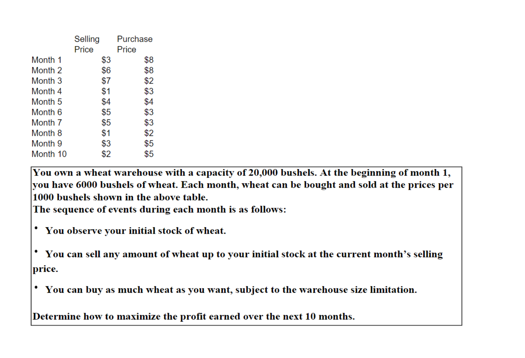 Please use Excel. The problem needs to be solved by linear programming.