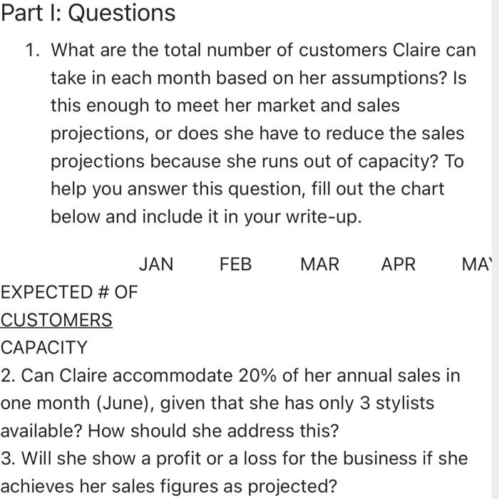 II, below. Wher preparing your written submission, include both your calculations and