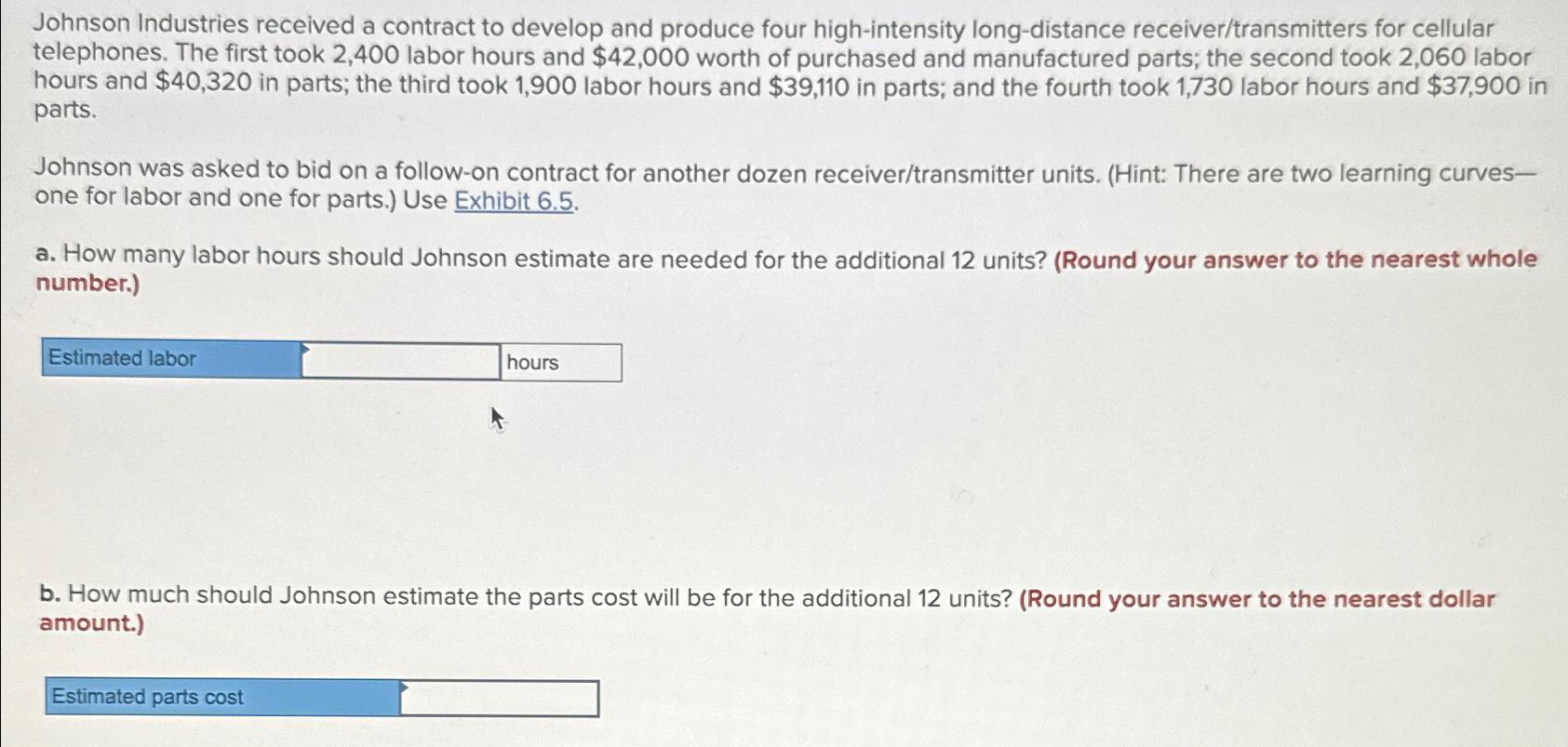  Johnson Industries received a contract to develop and produce four high-intensity