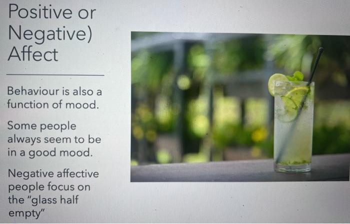 in business. Complete the BIG 5 Personality Assessment found at this link.