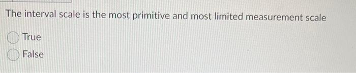 most of the issues we are interested in measuring cannot be easily