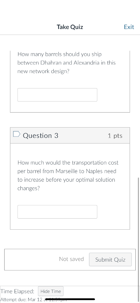 been tasked with proposing the best design for your company's supply chain