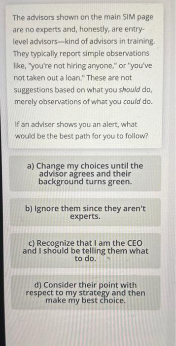 of the following statements is true. a) Business is a zero-sum gamefor