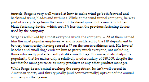 that what youre recommending? What did you do to evaluate the options