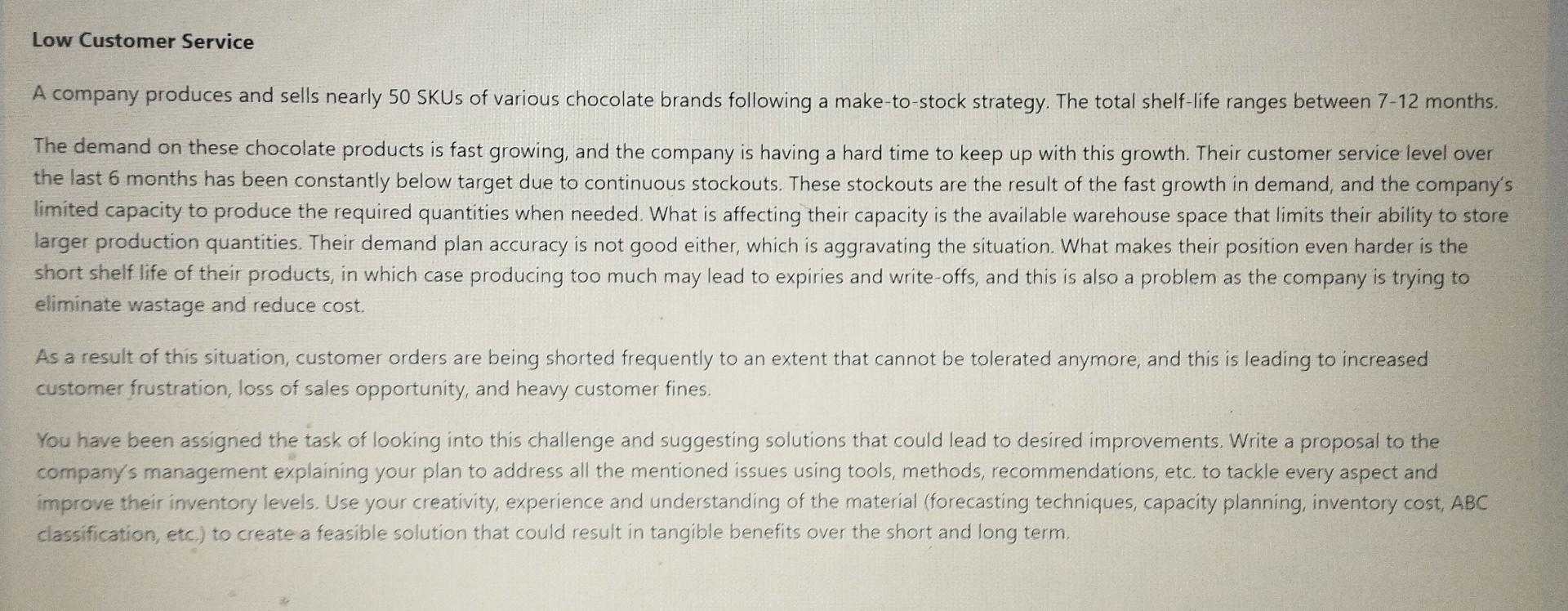 manufacturer produces and sells computer laptops to many retailers across the region.
